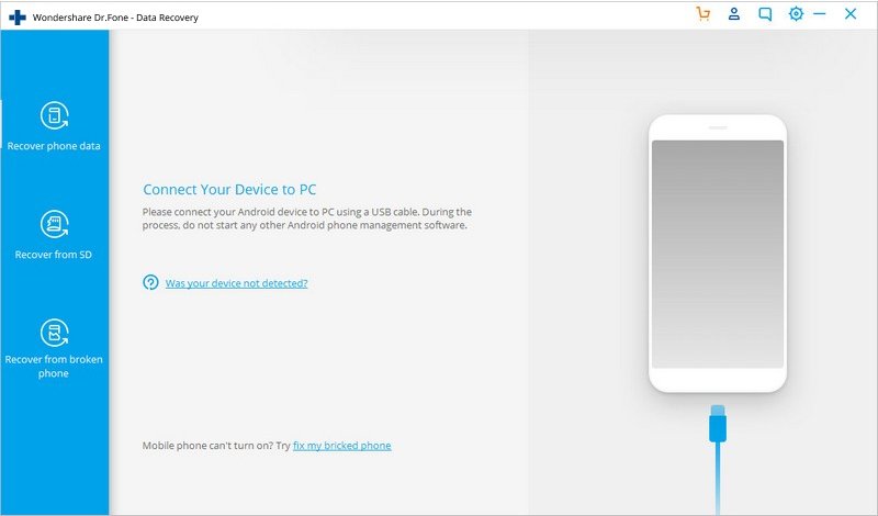 connect Android device