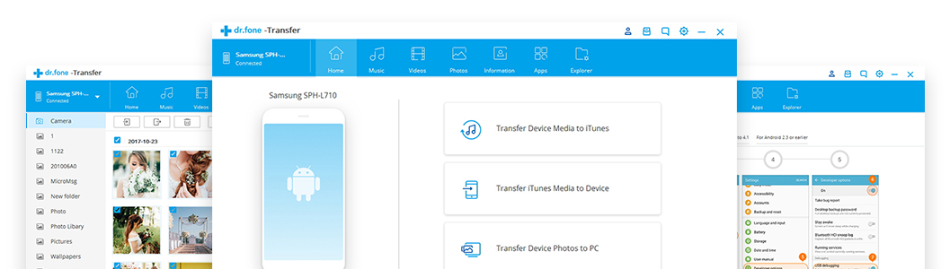 Android phone transfer manager