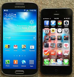 iPhone Galaxy S4 Contacts Transfer