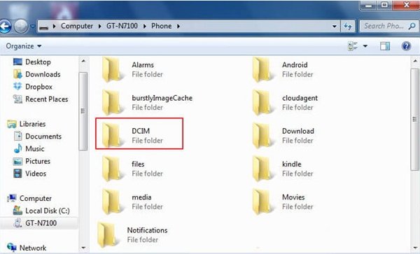 copy photos to computer