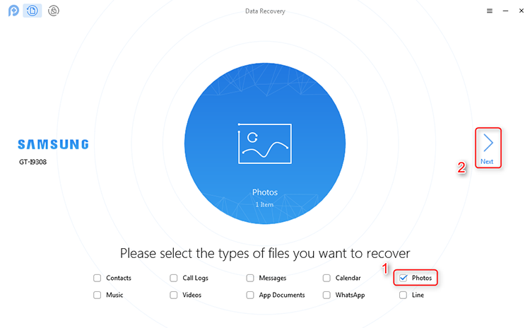 select file type
