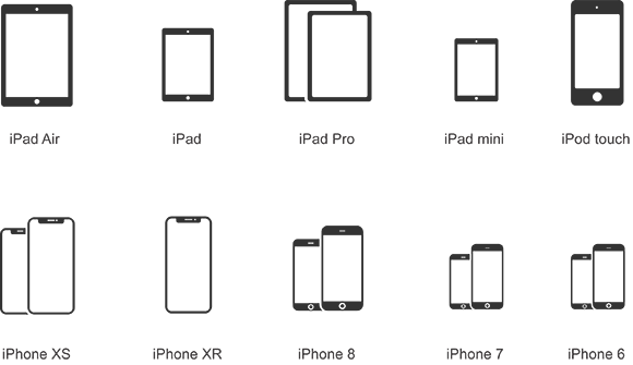 supported iOS devices