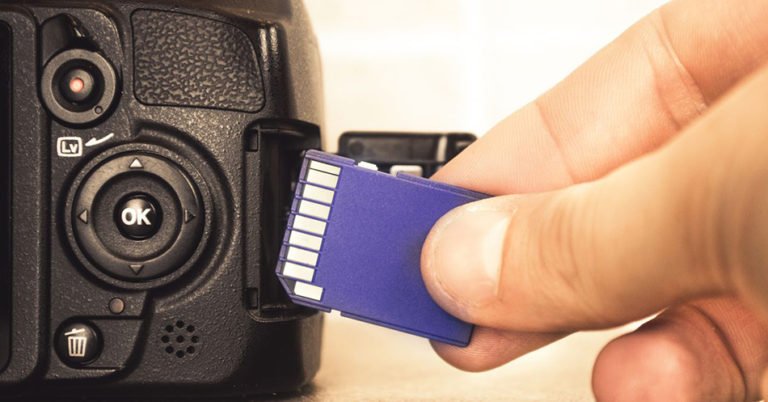 camera SD card recovery